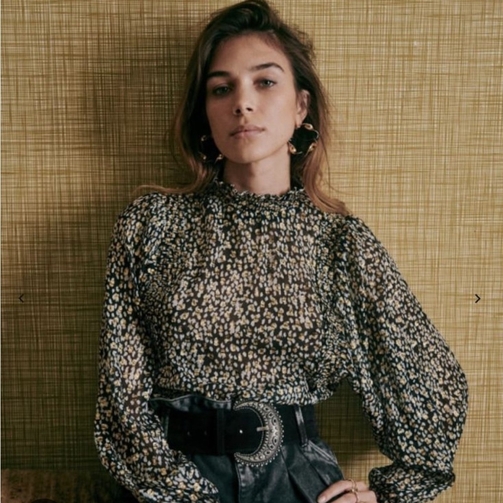 Sezane Jill Blouse